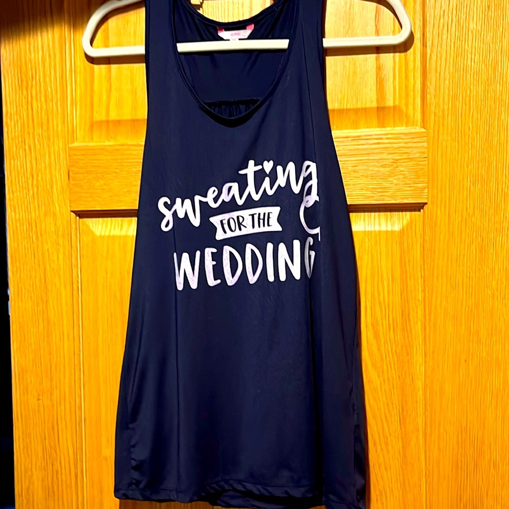Wedding Workout tank top